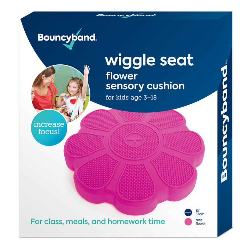 Wiggle Seat Sensory Cushion, Rose Flower