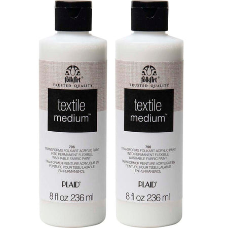 Textile Medium, 8oz., Pack of 2