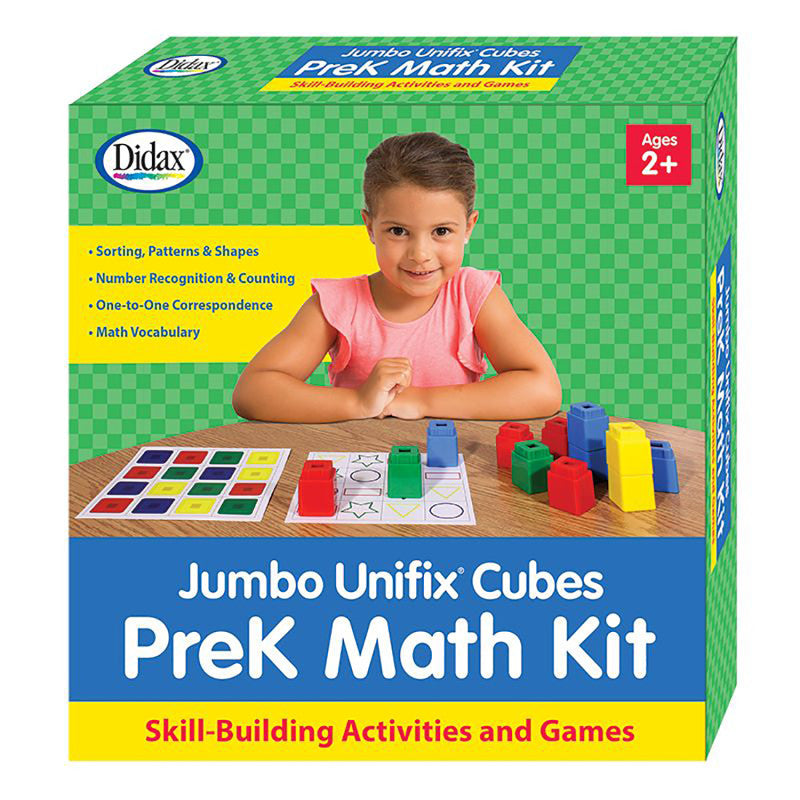 Jumbo Unifix&reg; Cubes PreK Math Kit