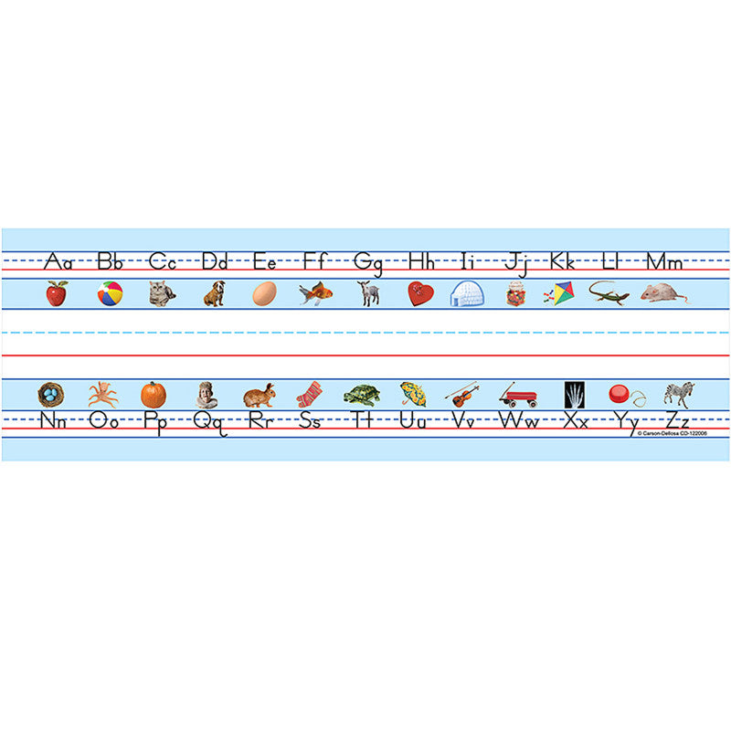 Alphabet Nameplates, Grade PK-5, Pack of 36