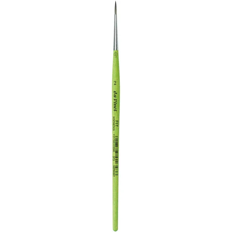 FIT Synthetics Student Brush, Synthetic, Acrylic & Tempera, Round, Series 373, Size 2