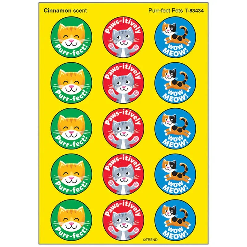 Purr-fect Pets/Cinnamon Stinky Stickers&reg;, 60 ct.
