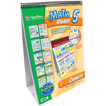 Math Skills Curriculum Mastery&reg; Flip Chart, Grade 5
