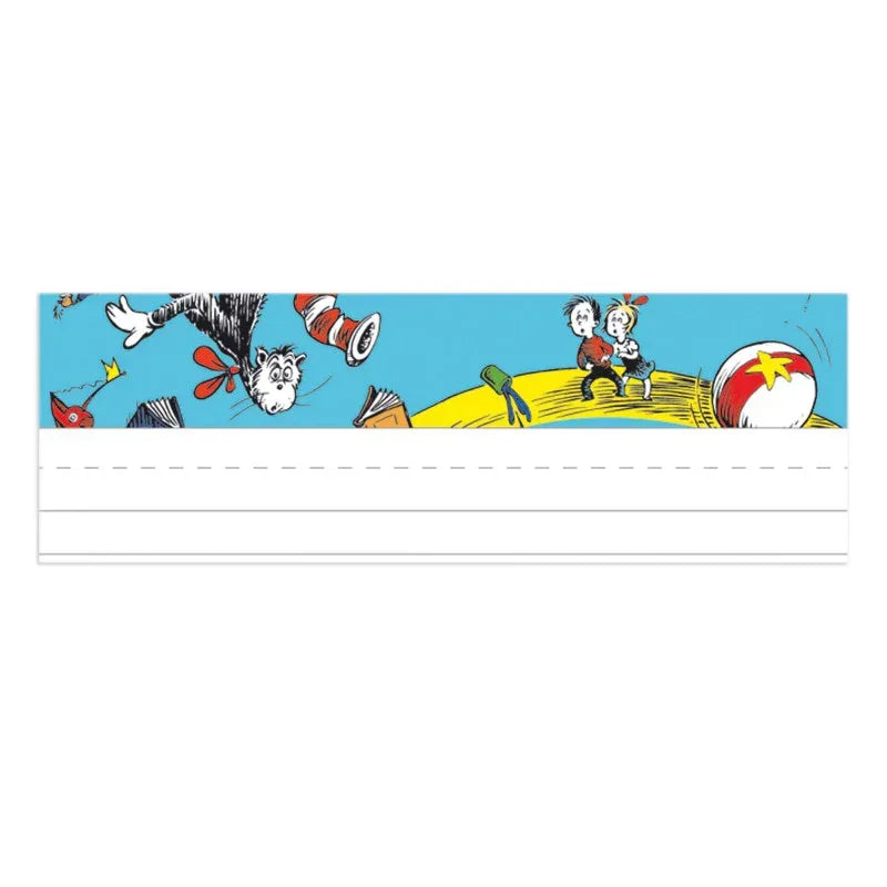 Cat in the Hat&trade; Self-Adhesive Name Plates, Pack of 36