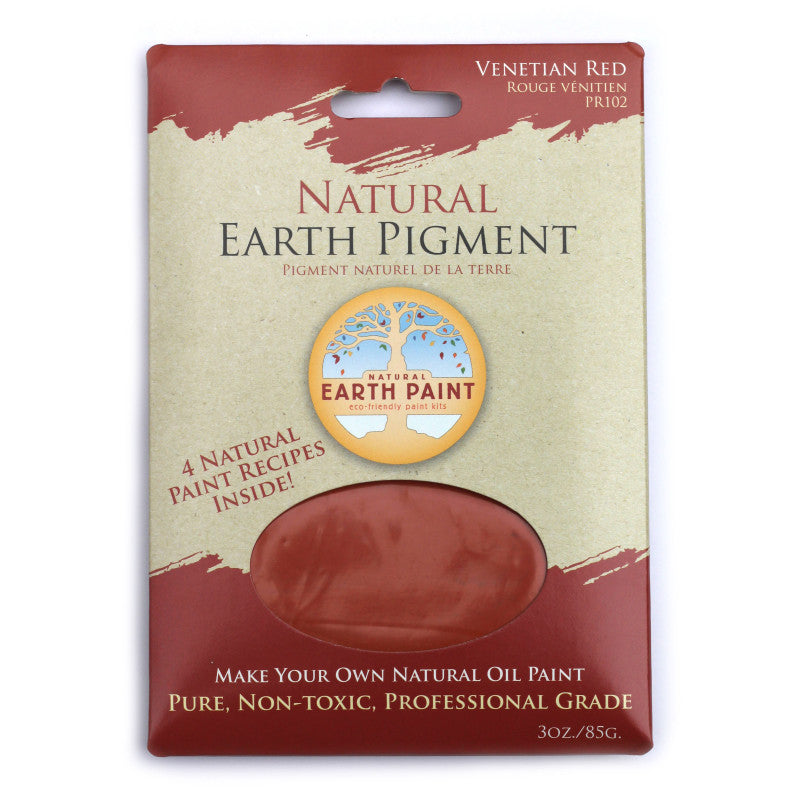 Earth & Mineral Pigment, Venetian Red, 3 oz