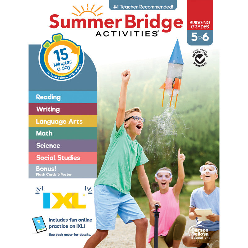 Summer Bridge Activities, Grade 5-6