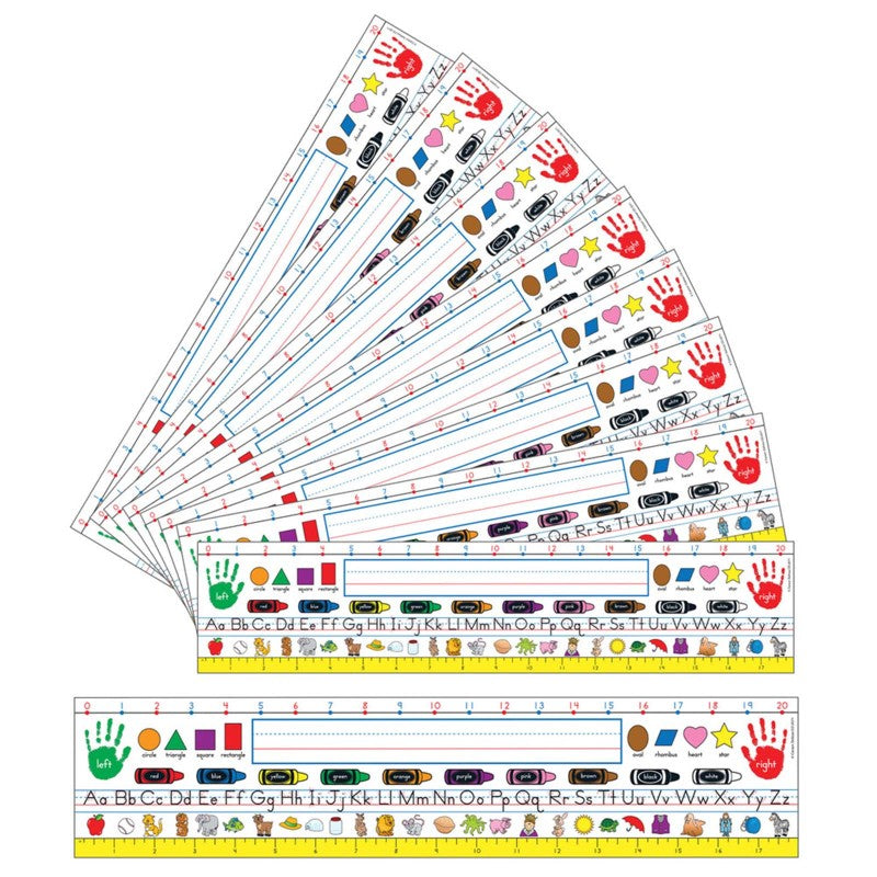 Traditional Manuscript Nameplates, Grade K-3, Pack of 36