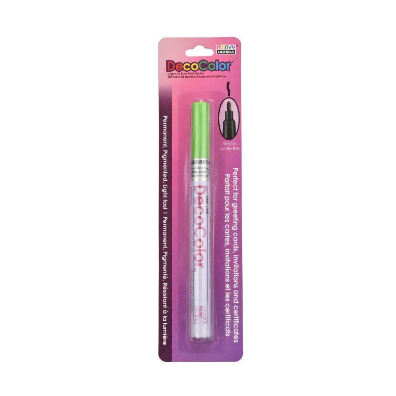 DecoColor® Paint Marker, Fine, 200-S, Light Green #11