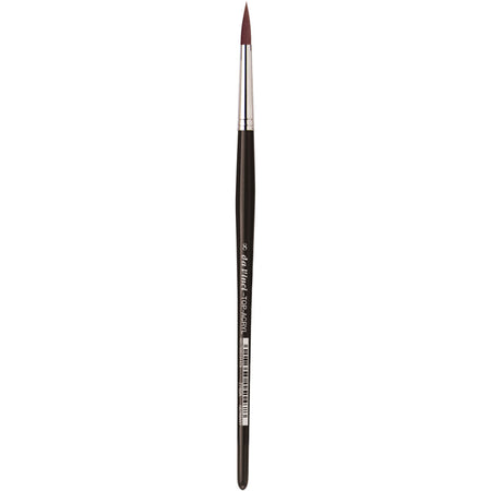 TOP-ACRYL Red-Brown Brush, Synthetic, Acrylic & Oil, Round, Series 7785K, Size 8