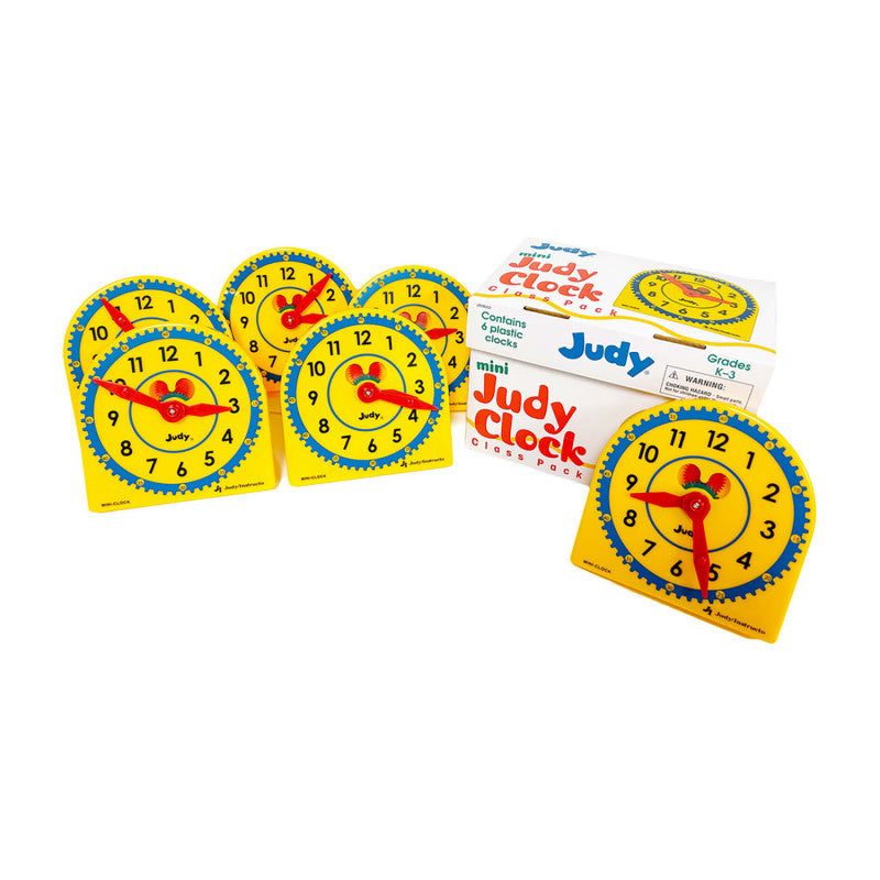 Judy Clock Class Pack, 6 Clocks