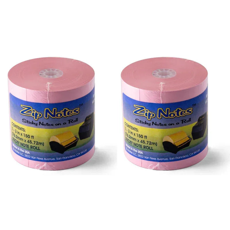 Zip Notes Refill Paper, Pink, Pack of 2