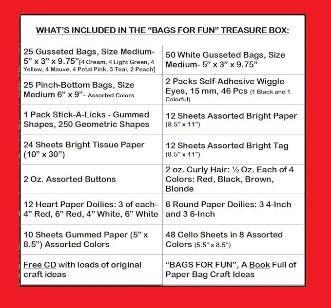 Hygloss Bags for Fun Treasure Box