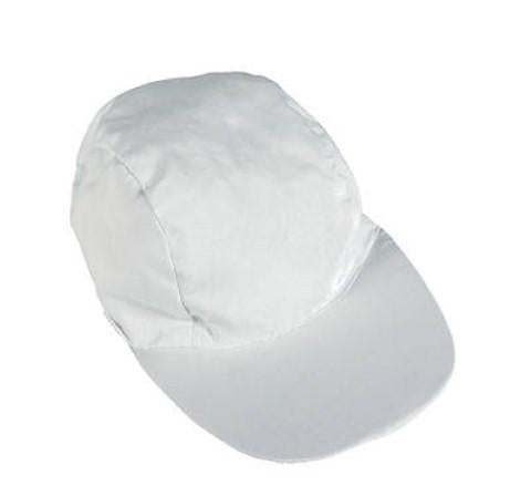 White Cotton Baseball Caps To Decorate - 12 pcs.