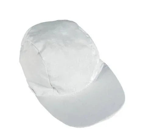 White Cotton Baseball Caps To Decorate - 12 pcs.