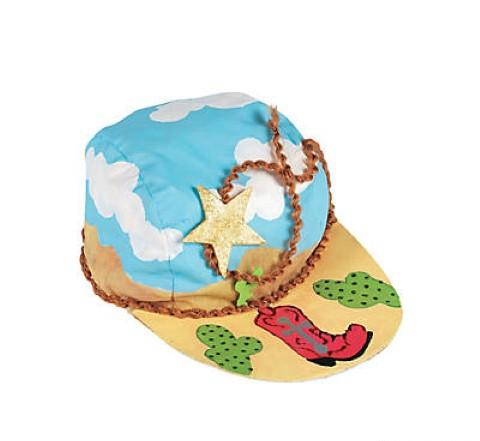 White Cotton Baseball Caps To Decorate - 12 pcs.