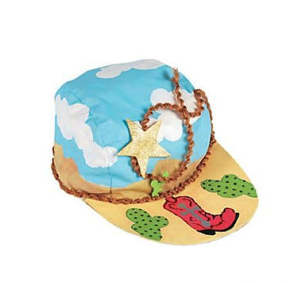 White Cotton Baseball Caps To Decorate - 12 pcs.