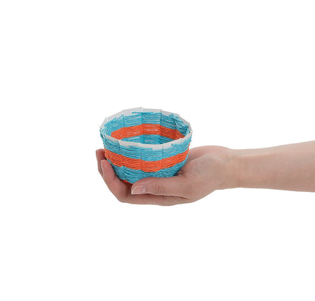 Mini Basket Weaving Craft Kit - 12 Project Pack