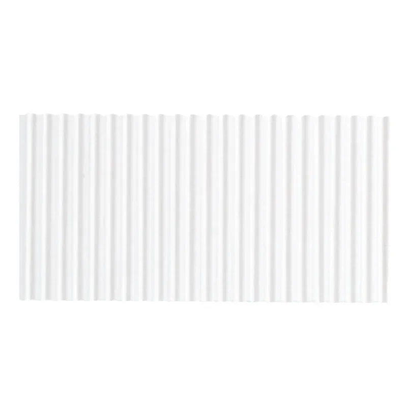 Corrugated Paper, White, 48" x 25', 1 Roll