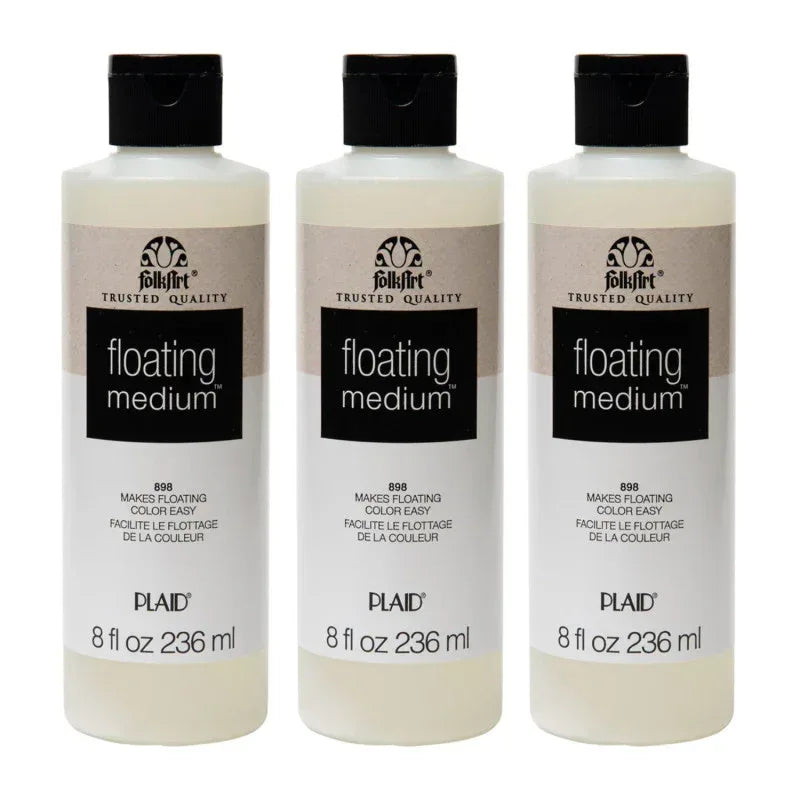 Floating Medium, 8oz., Pack of 3