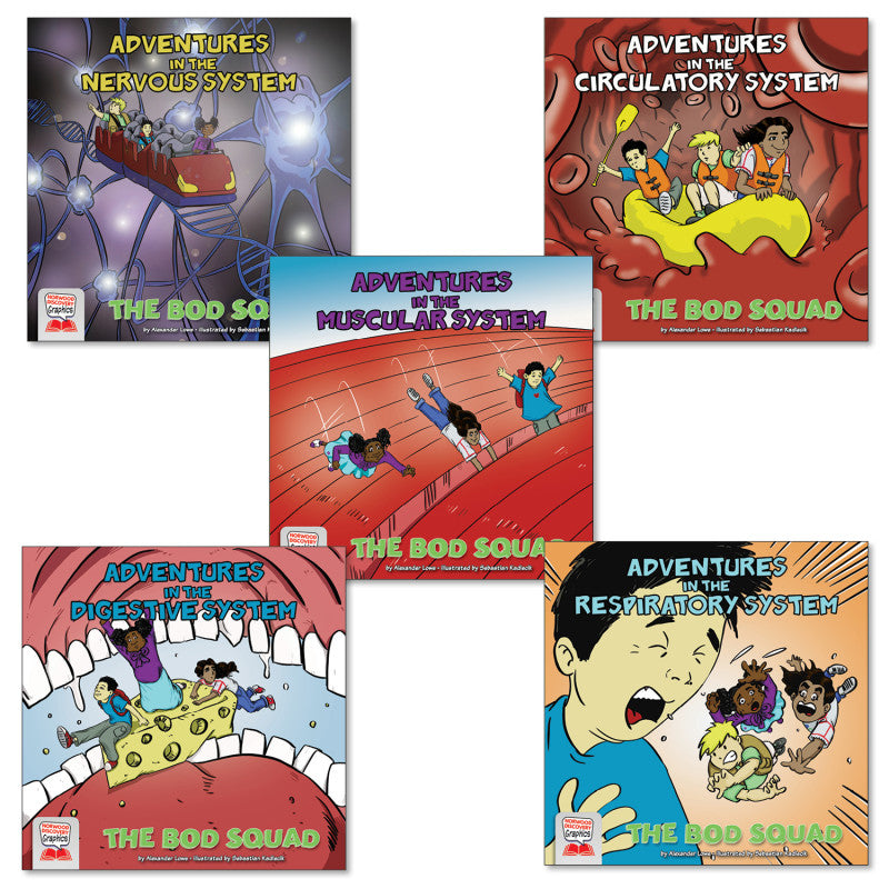 The Bod Squad, Set of 5 Books