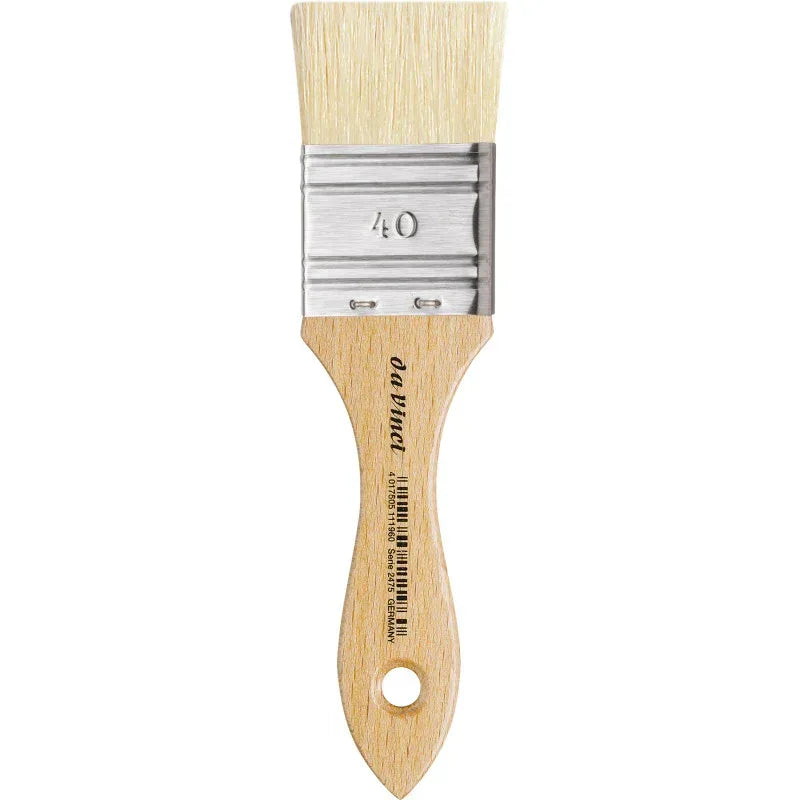 MAESTRO2 Mottler Brush, Natural Bristle, Acrylic & Oil, Flat, Series 2475, Size 40