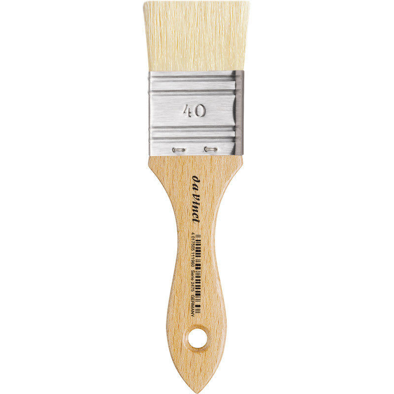 MAESTRO2 Mottler Brush, Natural Bristle, Acrylic & Oil, Flat, Series 2475, Size 40