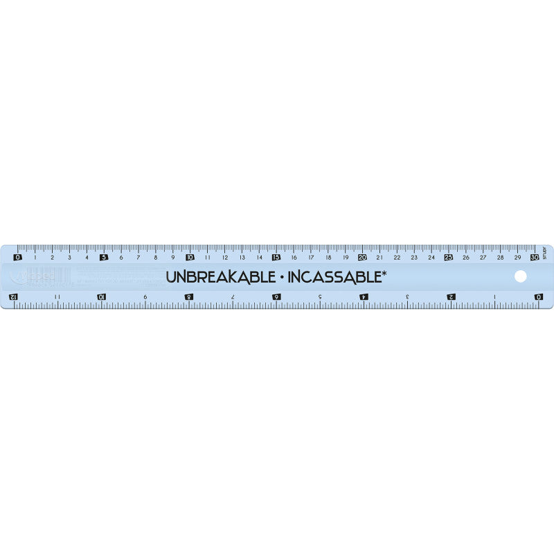 Unbreakable Ruler 12" / 30cm