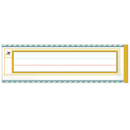 Let's Explore Nameplates, Pack of 36