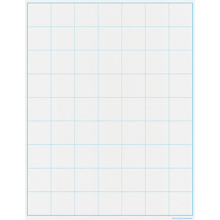 Graphing Grid Large Squares Write-on/Wipe-off Chart
