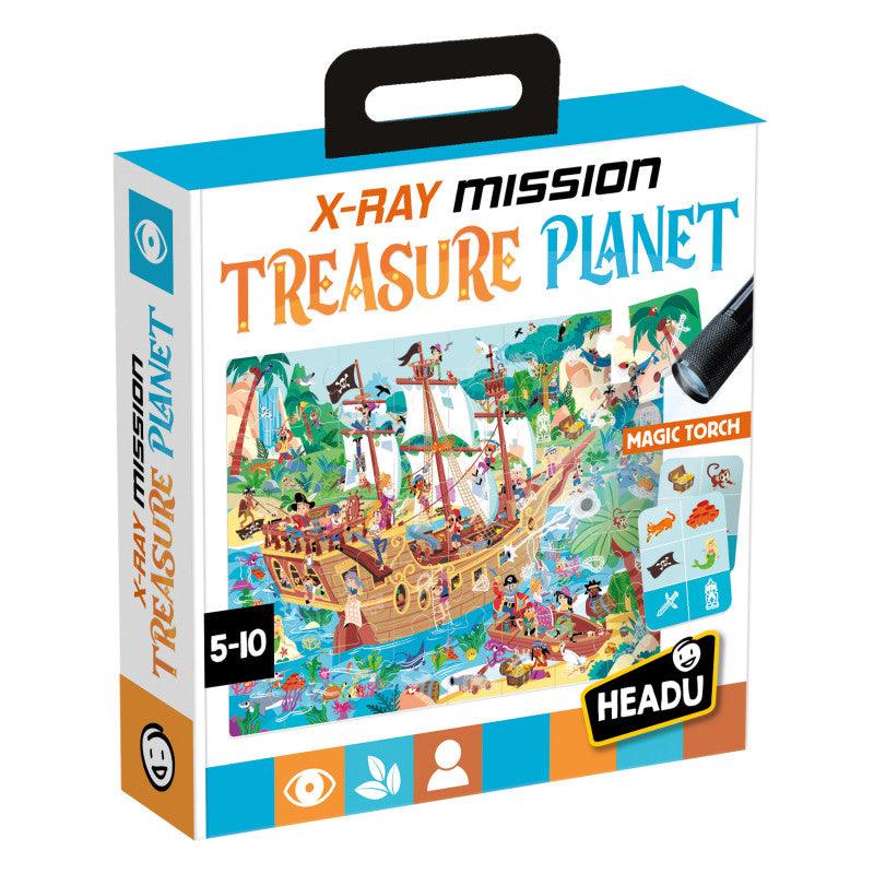 X-Ray Mission Treasure Planet Puzzle Game