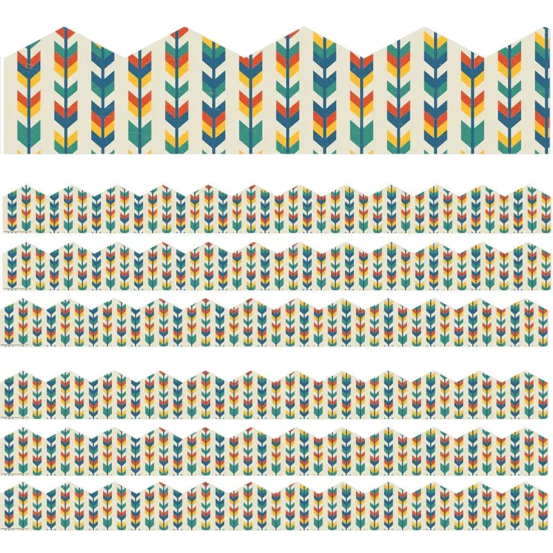 Adventurer Arrows Extra Wide Deco Trim&reg;, 37 Feet Per Pack, 6 Packs