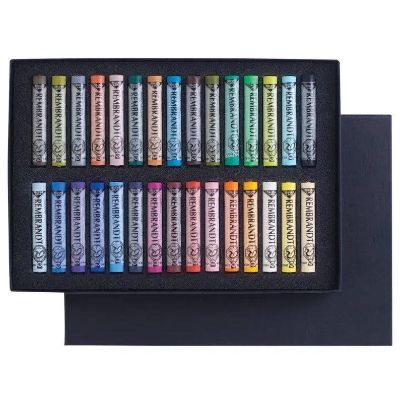 Soft Pastel Cardboard Box Set, Landscape Selection, 30 Full Sticks