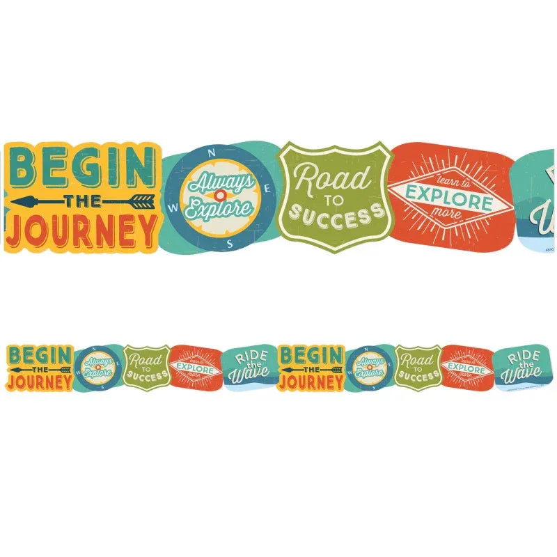 Adventurer Badges Extra Wide Deco Trim&reg;, 37 Feet