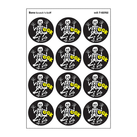 eek/Bone Scent Retro Scratch 'n Sniff Stinky Stickers&reg;, 24 ct.