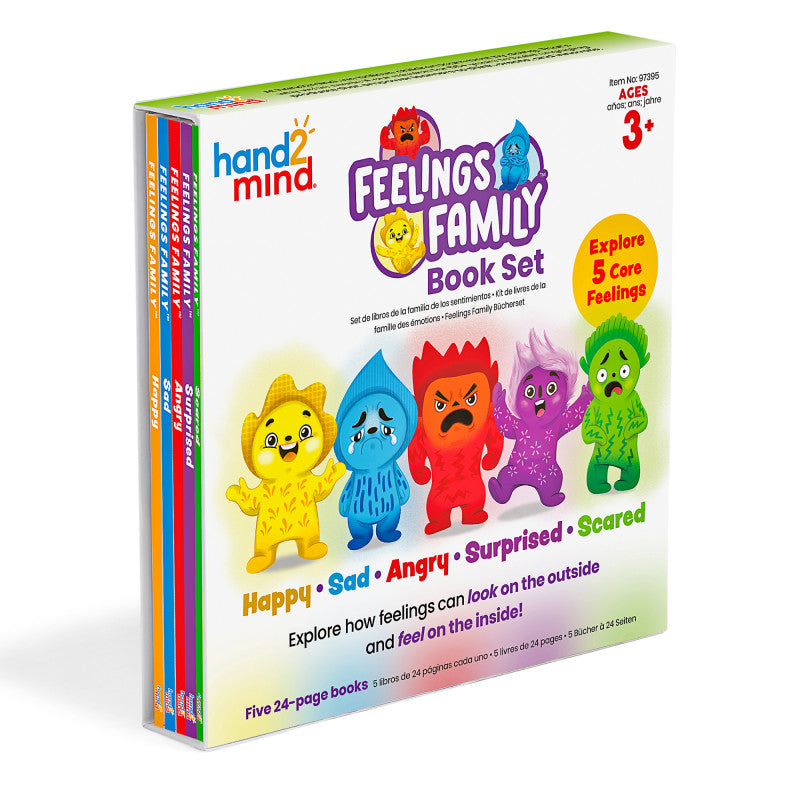 Feelings Family&trade; Book Set Happy, Sad, Angry, Scared & Surprised