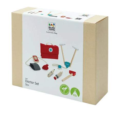 Wooden Pretend Play Doctor Set