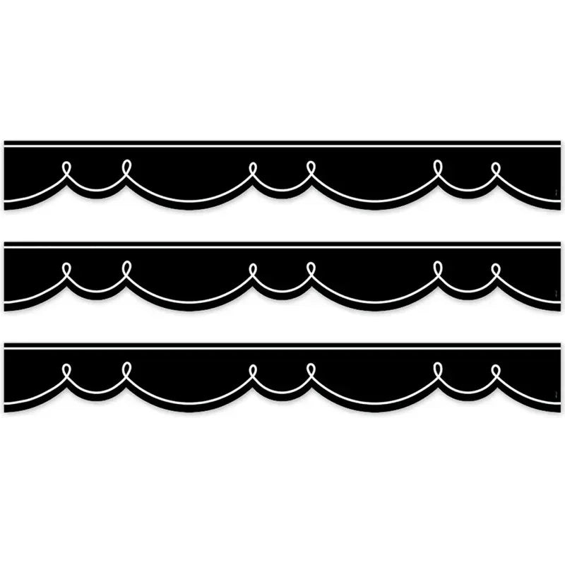 Core Decor Doodle Swirl EZ Border, 48 Feet Per Pack, 3 Packs