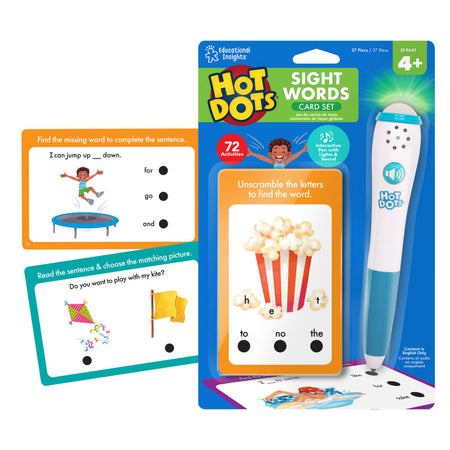 Hot Dots&reg; Sight Word Card Set