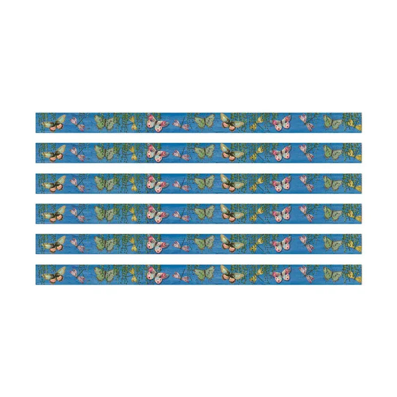 Curiosity Garden Butterfly Deco Trim&reg;, 37 Feet Per Pack, 6 Packs