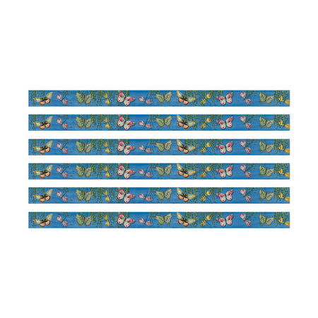 Curiosity Garden Butterfly Deco Trim&reg;, 37 Feet Per Pack, 6 Packs