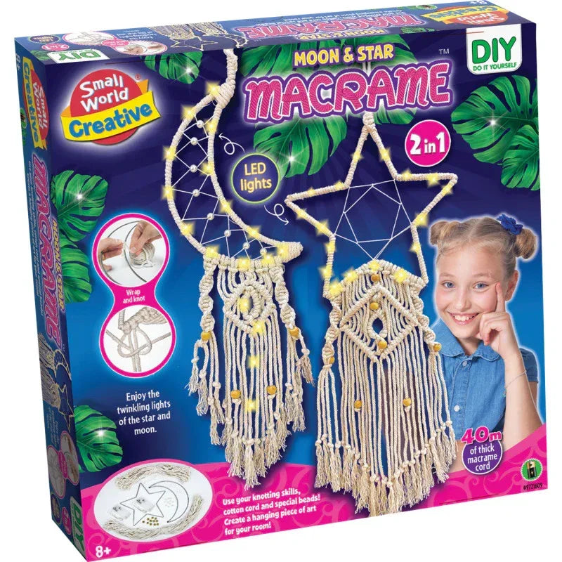 Moon & Star Macrame Kit