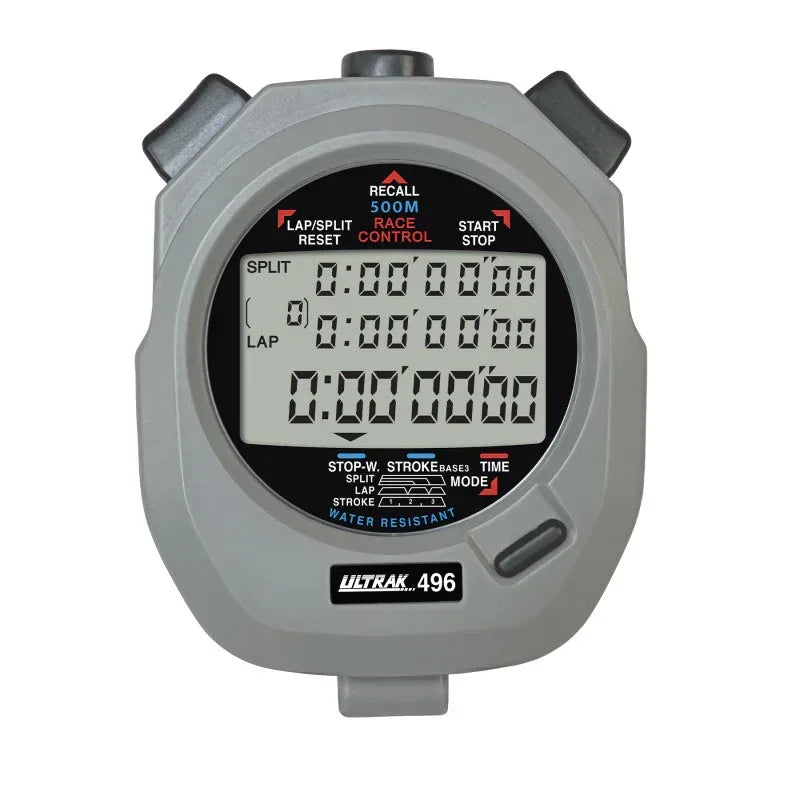 496 500 Memory Stopwatch, Gray