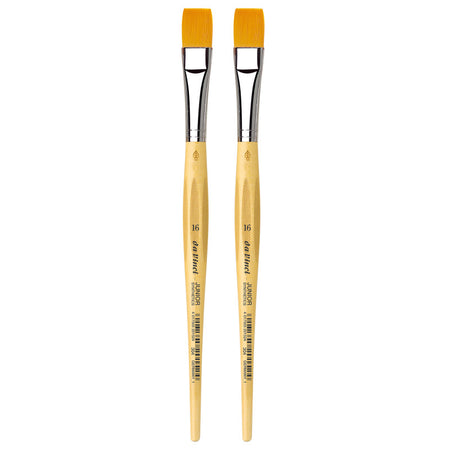 JUNIOR Synthetics Student Brush, Synthetic, Tempera, Round, Series 304, Size 16, Pack of 2