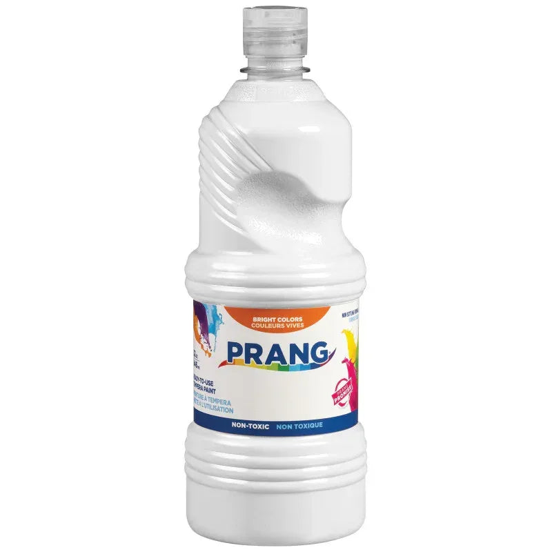 Ready-to-Use Tempera Paint, White, 32 oz