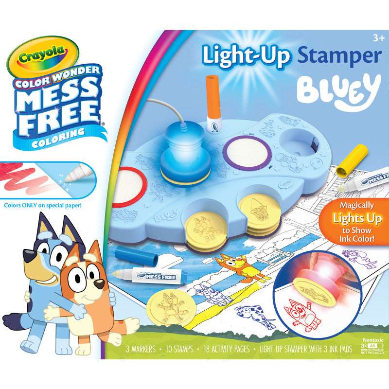 Magic Light-Up Stamper, Bluey