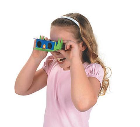 Do It Yourself Paper Binoculars - Pack of 12