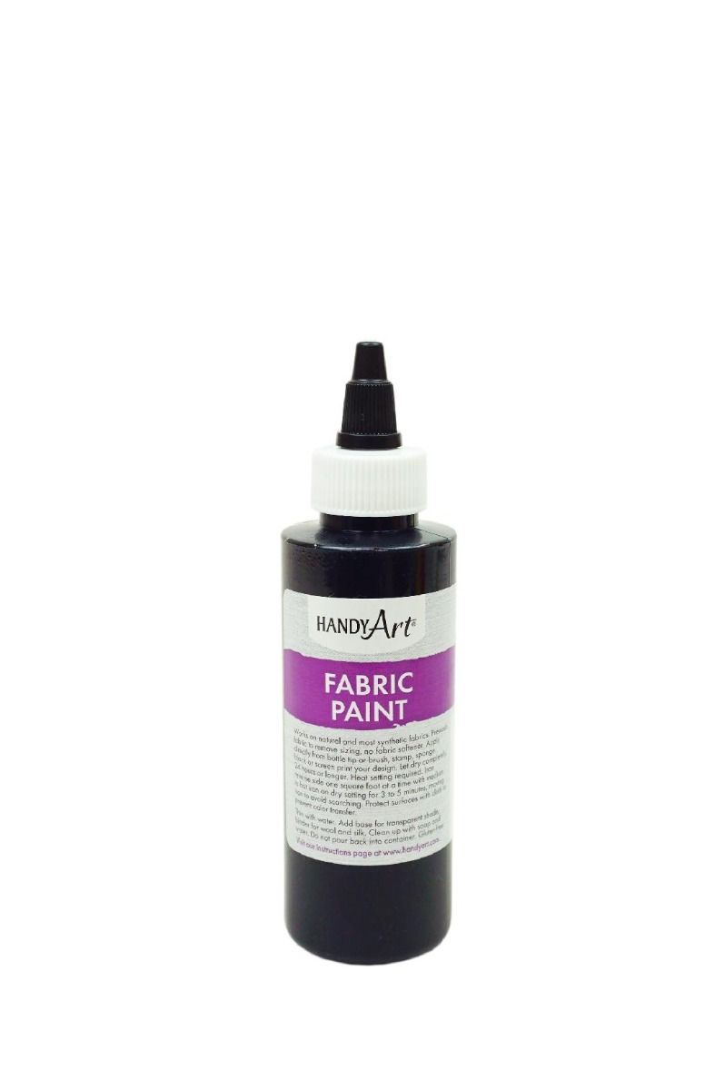 Handy Art® Fabric Paint - 4 oz. Carbon Black, (HAN510-065)