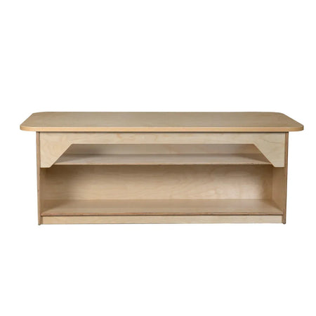 Mobile Block Table w/ Storage