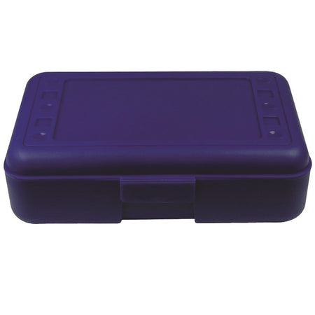 Pencil Box, 8-1/2" x 5-1/2" x 2-1/2" - Blue