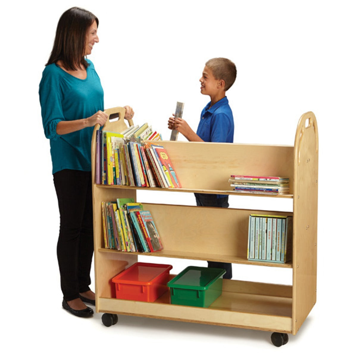 JONTI-CRAFT Book Truck, JON3518JC